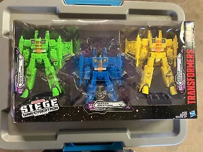 Transformers War For Cybertron SIEGE | Voyager Class Seeker 3-Pack ✨NEW SEALED✨ • $65