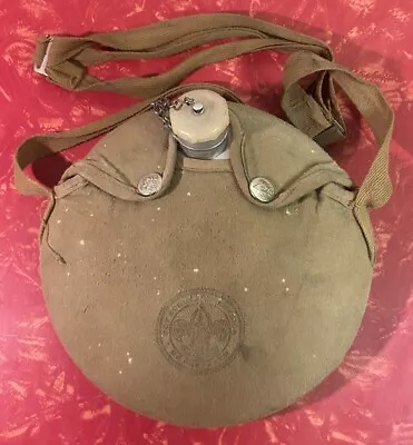 Vintage Boy Scouts Of America BSA Water Canteen • $8.99