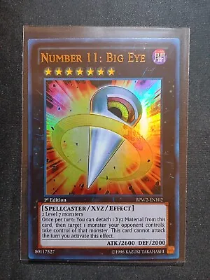 Number 11: Big Eye BLLR-EN066 1st Ed. Near Mint • $6.99