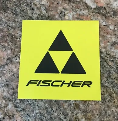 Fischer Ski Sticker - Skis Skiing Snowboard Mountain Sports Gear • $3.99