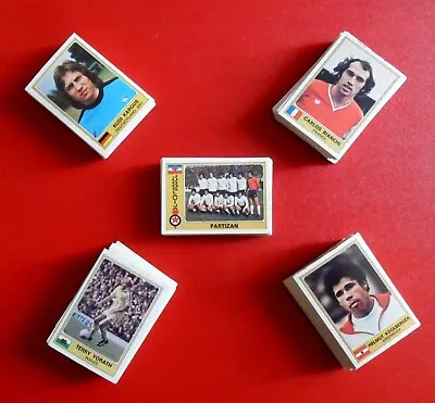 PANINI EURO FOOTBALL 76 / 77 TEAMS + PLAYERS 1 Sticker To Choose Pick Choice • £2.56