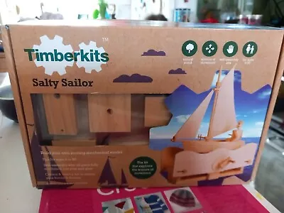 Timberkits The Salty Sailor Wooden Self Assembly Automaton Kit.  • £20