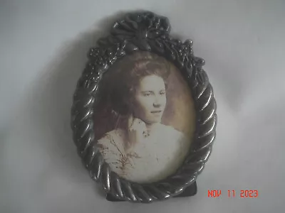 UNUSED MINI / SMALL THE WESTON GALLERY METAL VICTORIAN STYLE PHOTO FRAME Taiwan • $13.99