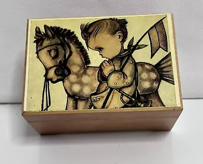 Wooden Swiss Music Box “A Boy Who Prays With Pony” Plays Lara's Theme Dr.Zhivago • $5.99