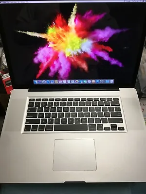 Apple Macbook Pro 17  2011 Core  I7  2.2Ghz 16GB RAM 240GB SSD A1297 Cond 9  • $399.99