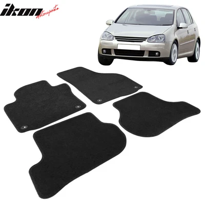 $45.99 • Buy Fits 06-09 VW Golf Rabbit GTI OE Factory Fitment Car Floor Mats Front&Rear