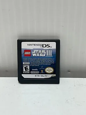 Nintendo DS Lego Star Wars 3 The Clone Wars • $10