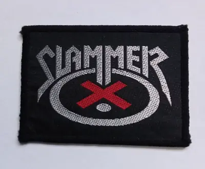 Vintage Slammer Heavy Metal Band Embroidered Patch / Cloth Badge.   Bb1 • $16.17