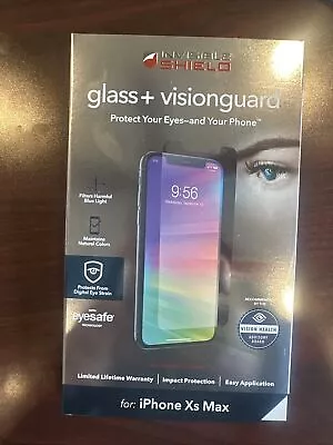 ZAGG Invisible Shield Glass And Vision Guard For IPhone XS Max - Clear • $9.90