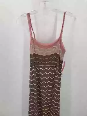 Pre-Owned Missoni Brown Size 42 Midi Sleeveless Dress • $108.99