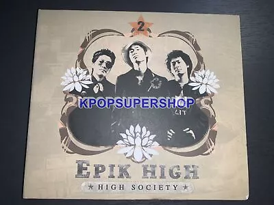 Epik High 2nd Album High Society CD Great Cond. K-POP KPOP Tablo Penny OOP • $29.90