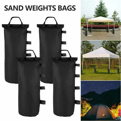 £6.99 • Buy 4PCS Garden Gazebo Foot Leg Feet Weights Sand Bag For Marquee Party Tent Set UK