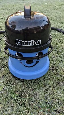 Numatic Charles CVC 370-2 Wet And Dry Bag Cylinder Vacuum Cleaner - Blue - Kits • £150