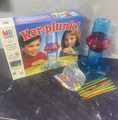 Vintage Retro KerPlunk Game By MB Games 1991 Complete & Good Condition • £17.99