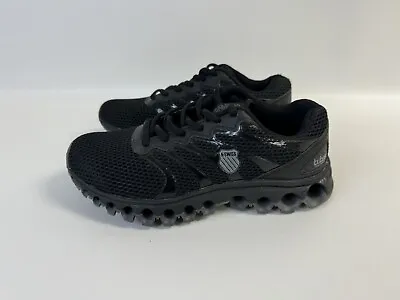 K-Swiss Women Tubes Comfort 200 Athletic Training Shoe Black 6.5 US (97112-011M) • $40