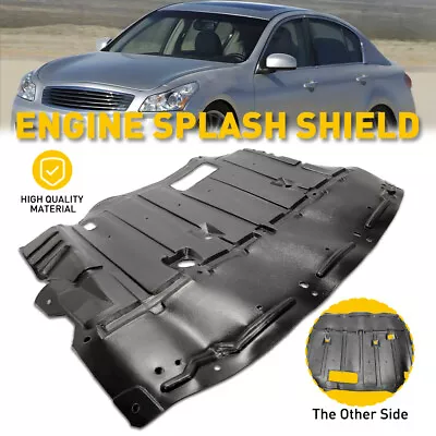 Front Lower Engine Splash Shield Black IN1228114 For 2003 Infiniti G35 Base • $40.99