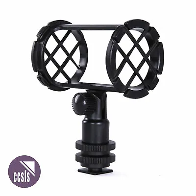 £17.37 • Buy Boya C04 Shotgun Microphone Shock Mount With Shoe Adaptor For Camera