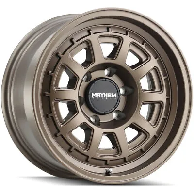 1 New 17x8 Mayhem Voyager Dark Bronze 6x130 ET52 Wheel/rim • $117.93