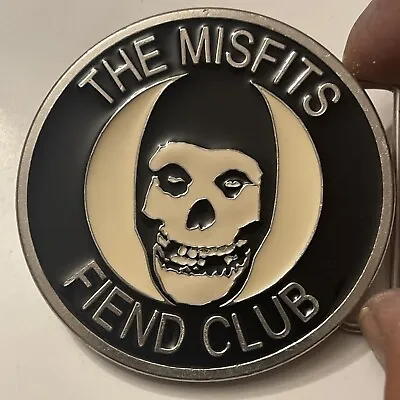 The Misfits Fiend Club Belt Buckle: New Licensed Mint Made In USA Super Rare • $59