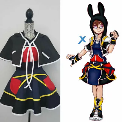 £59.99 • Buy Kingdom Hearts Cosplay Sora Cape Dress Costume Female Custom Made