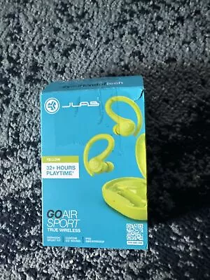 JLab Go Air Sport True Wireless Earbud - Yellow • $14.99