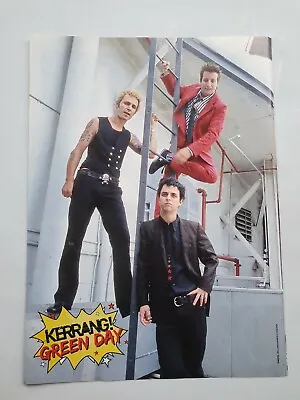 £6.50 • Buy GREEN DAY Suits Kerrang! Magazine POSTER 2014