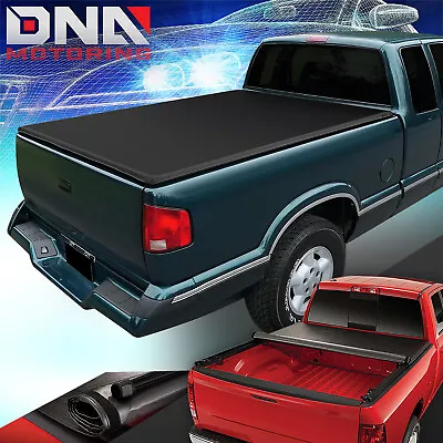 For 1994-2003 Chevy S10 Gmc Sonoma 6 Ft Fleetside Bed Soft Roll-up Tonneau Cover • $133.99