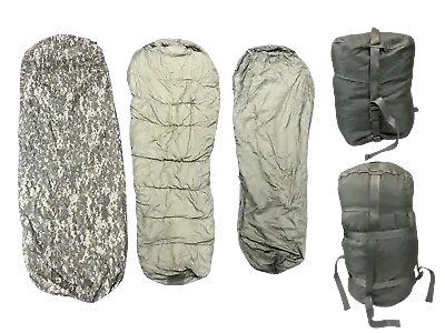 Used Good ACU 3 - 5 Piece Military Modular Sleep System *mocinc.1982* • $23.99