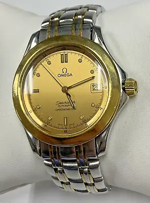 Vintage Omega Seamaster Automatic Chronometer 1109 Watch Two-tone • $1300