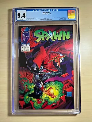 Cgc 9.4 Spawn #1 .. Todd Mcfarlane .. 1st Spawn .. 1992 .. • $50