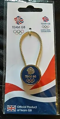 Olympics London 2012 - Blue Team GB Metal Keyring  • £3.99