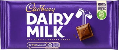 £1.19 • Buy  Cadbury Dairy Milk Chocolate Bar, 95 G