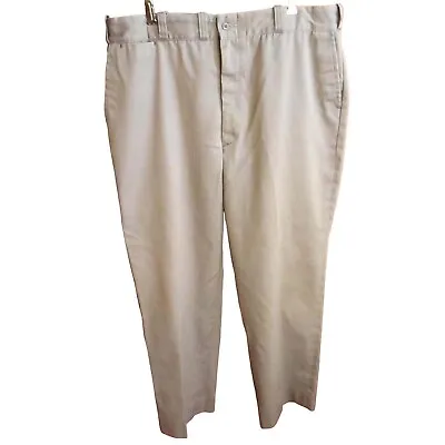 38x28 Vintage 1970's Mens Work Pants LEE UNION MADE MECHANIC GRAY Jeans • $33.30