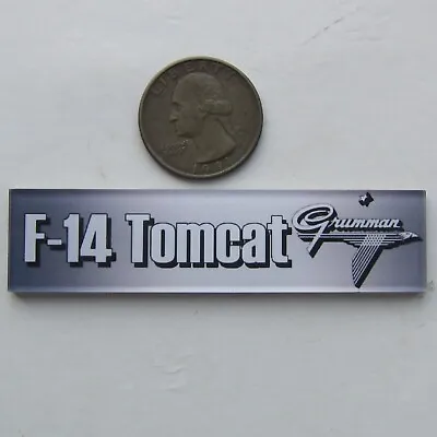 1/72 1/48 1/32 Model Plastic Display Plaque F-14 Tomcat Mn038 • $5