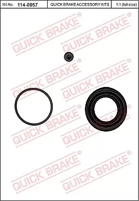 Repair Kit Brake Caliper For Bmw Mercedes-benz Volvo Quick Brake 114-0057 • £13.79