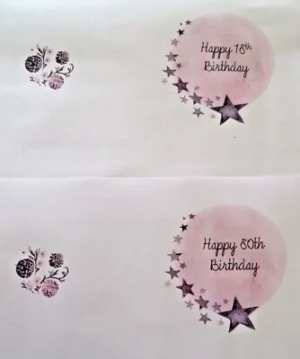 A4 Age 18 To 80 Milestone Birthday Inserts To Make Handmade Cards FREE UK POST • £3.50