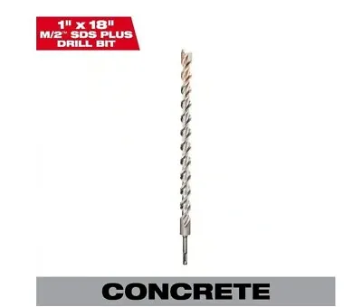 Milwaukee 48-20-8285 1  X 18  2-Cutter SDS Carbide Bit - Made In Germany • $24.99