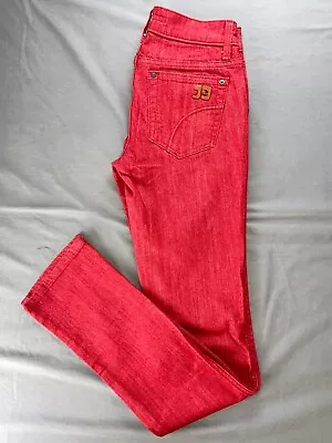 Joe's Cigarette Fit Lightweight 5-Pocket Skinny Jeans. Red Women's 25. MINT!! • $26.99