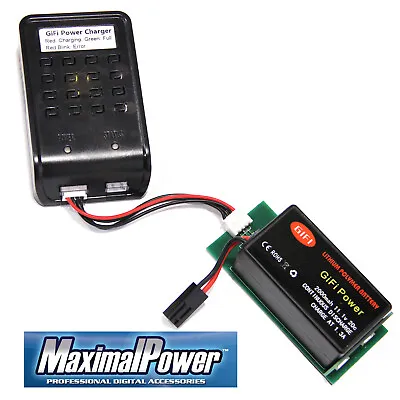 MaximalPower Drone Charger Adapter & Parrot AR 1.0 2.0 2000/23000mAh Batt Combo • $109.37