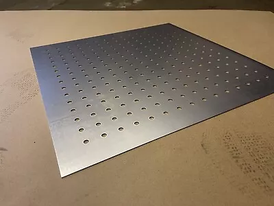 £42 • Buy 8mm Diameter Holes PERFORATED Sheet 1.5mm Thick Cold Rolled Laser Cut Steel