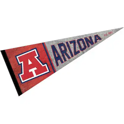 University Of Arizona Throwback Vintage Full Size Pennant • $14.95