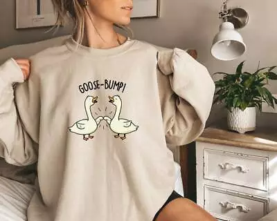 Goose Sweatshirt Goose Animal Shirt Comfort Retro Goose Shirt Personalized • $28.49