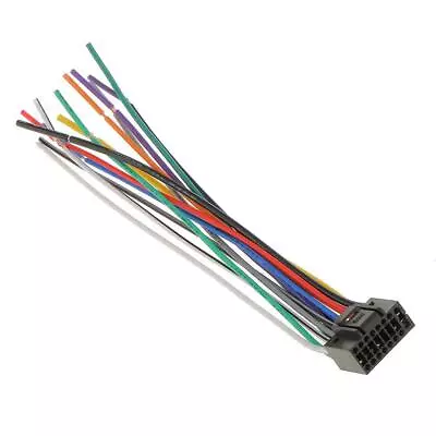 Kenwood 16 Pin ISO Wiring Harness Connector Car Stereo Radio Cable Plug • $14.78