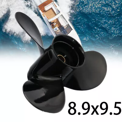 OEM Boat Propeller 8.9x9.5 For Mercury  Engine 8-9.9HP 12 Tooth Spline 3  Blades • $47.99