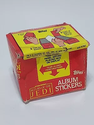 Vintage Topps 1983 STAR WARS RETURN IF THE JEDI Trading Stickers 60 Packs 300 Ct • $9.95