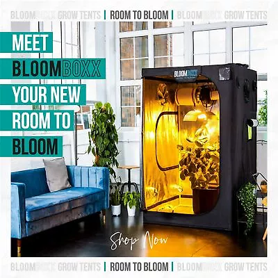 Grow Tent Hydroponics Dark Room Indoor Mylar Premium Bud Box New Light Bloom • £279.95