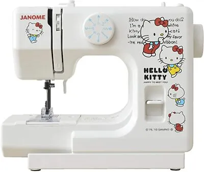$132 • Buy JANOME YB-10 Sanrio Hello Kitty Electric Sewing Machine Compact From Japan