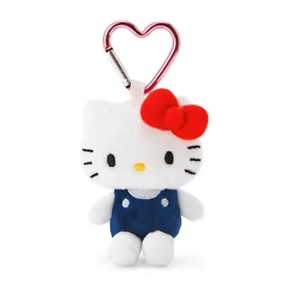 Cute Hello Kitty Doll Toy Pendant Keychain Backpack Plushie Heart Key Buckle • $7.99