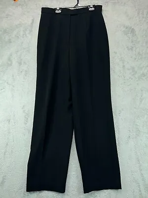 Amanda Smith Suit Dress Pants Womens 10 Black Career Formal Chino Lined Ladies • $16.90