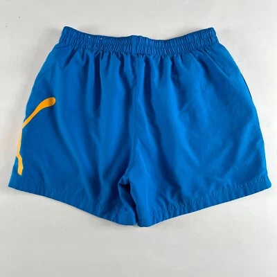 $14.99 • Buy Puma Blue 5  Lightweight Gym Swim Beach Bermuda Shorts Men's Medium M W32 